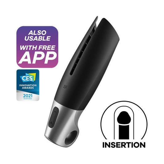 Masturbador con app satisfyer connet