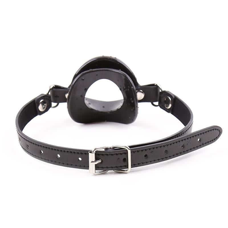 BDSM LINE MORDAZA FORMA DE BOCA NEGRO