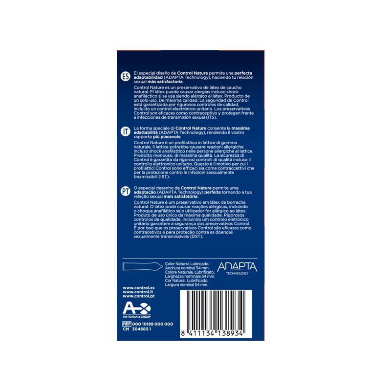 Preservativos Nature 24 und. Control