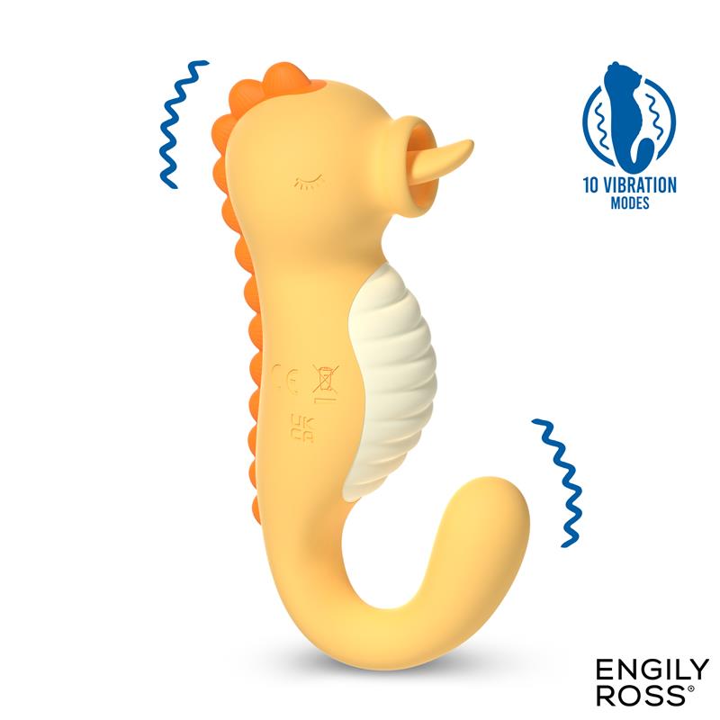 Masajeador con Vibracion y Lengua Licking