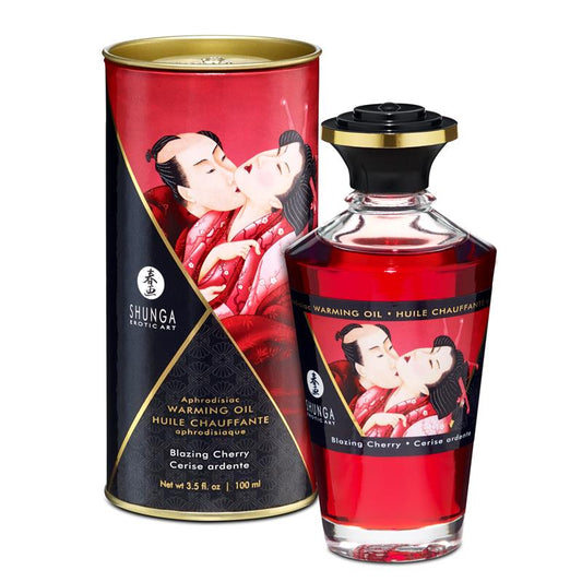 ACEITE DE MASAJE EFECTO CALOR CEREZA ARDIENTE