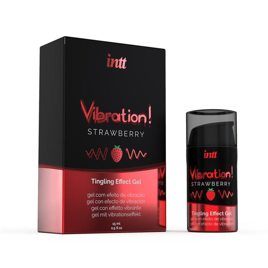LUBRICANTE EFECTO CALOR AROMA FRESA 15 ML