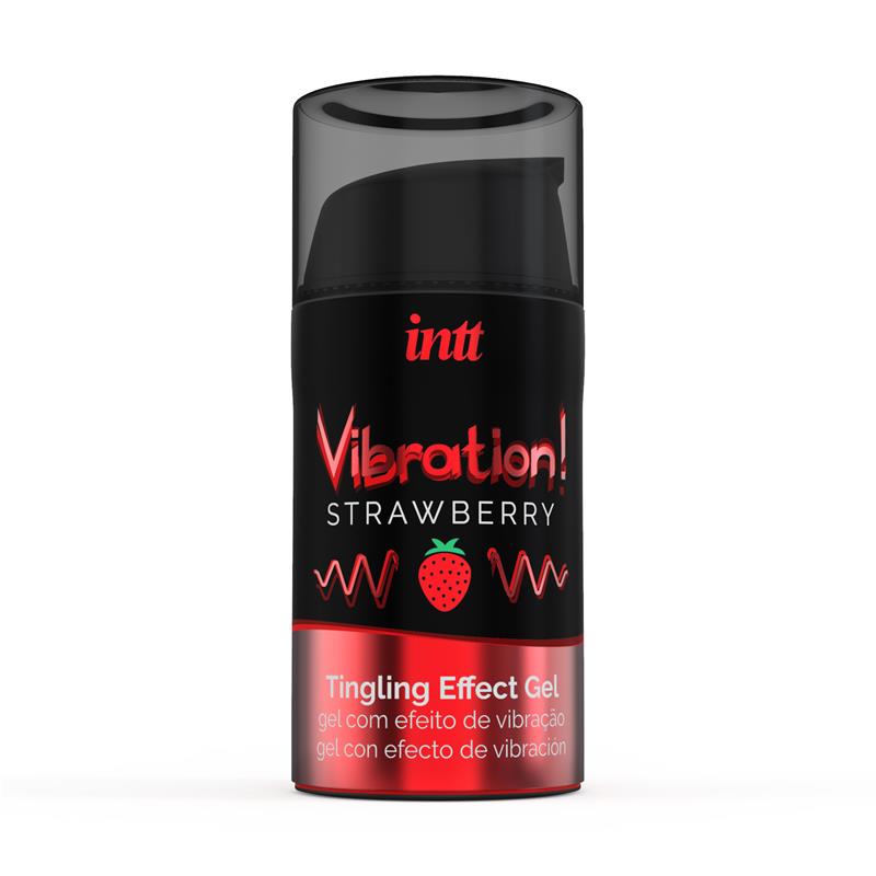 LUBRICANTE EFECTO CALOR AROMA FRESA 15 ML